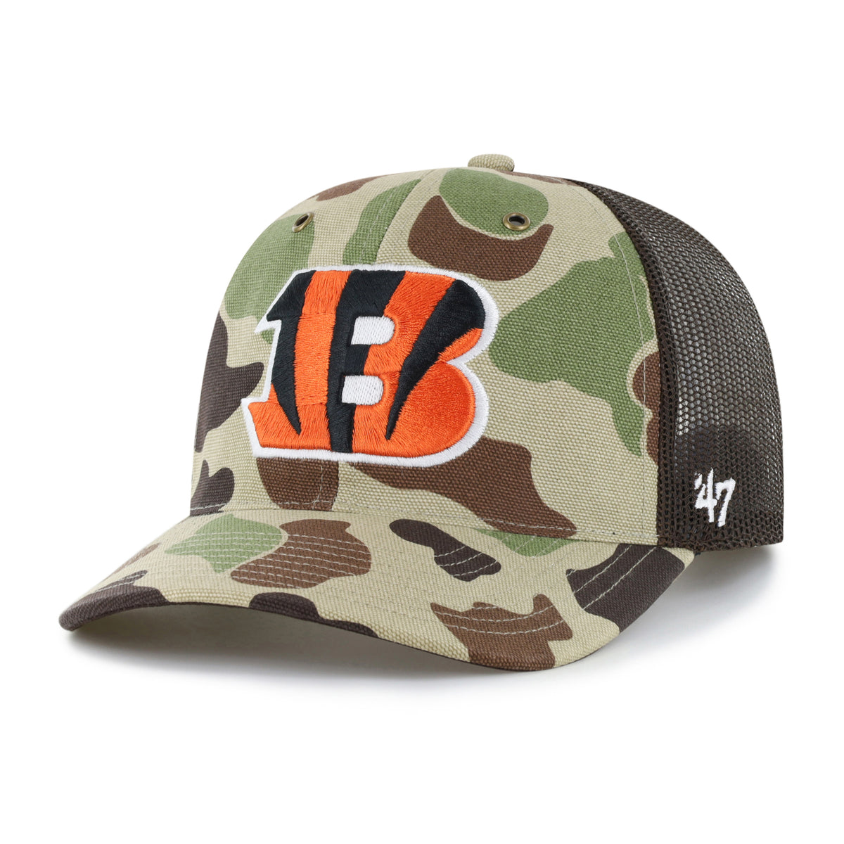 CINCINNATI BENGALS CARHARTT '47 TRUCKER RF RELAXED FIT