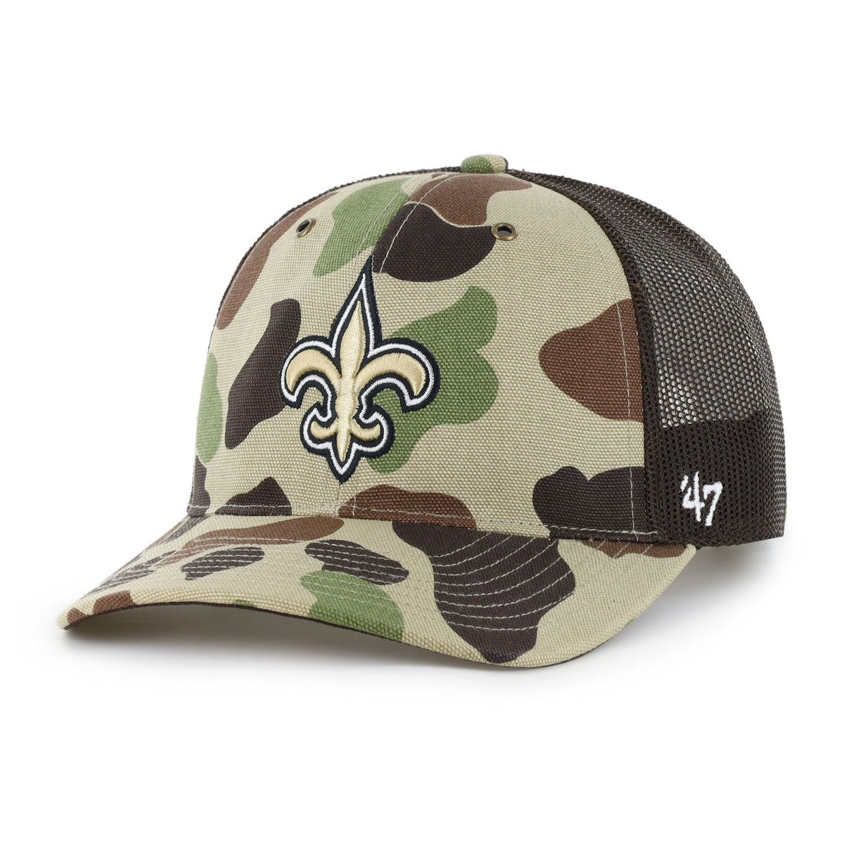 NEW ORLEANS SAINTS CARHARTT '47 TRUCKER RF RELAXED FIT