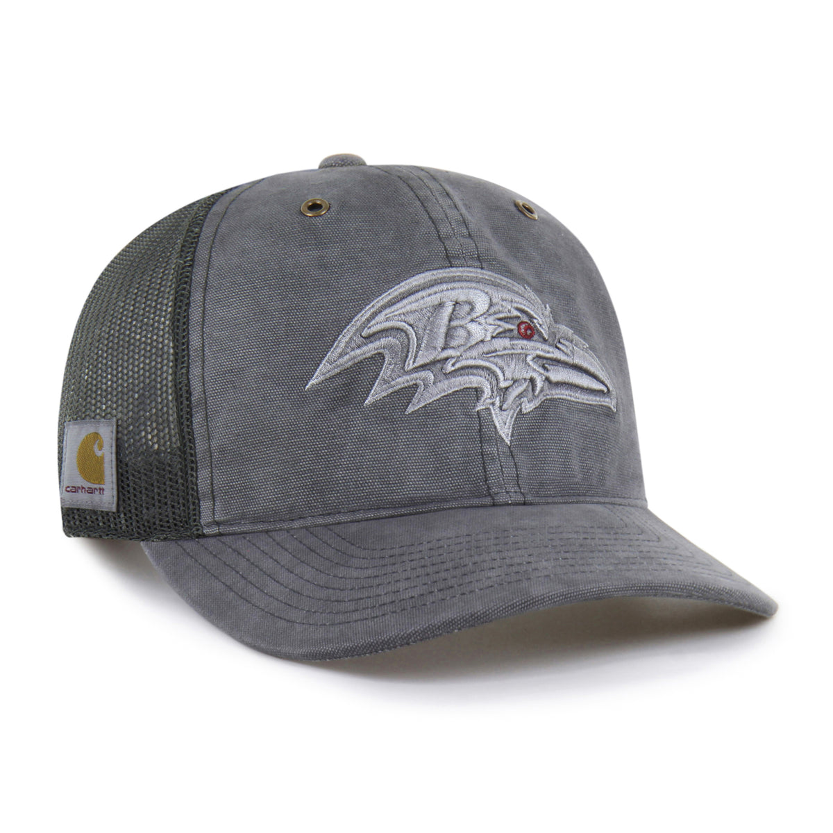 BALTIMORE RAVENS CARHARTT DYED '47 TRUCKER RF RELAXED FIT