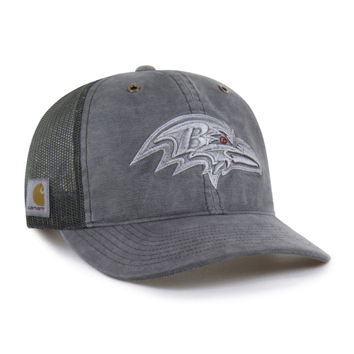 BALTIMORE RAVENS CARHARTT DYED '47 TRUCKER RF RELAXED FIT