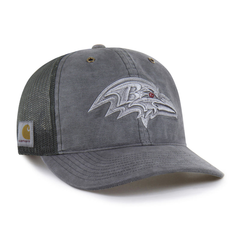 BALTIMORE RAVENS CARHARTT DYED '47 TRUCKER RF RELAXED FIT