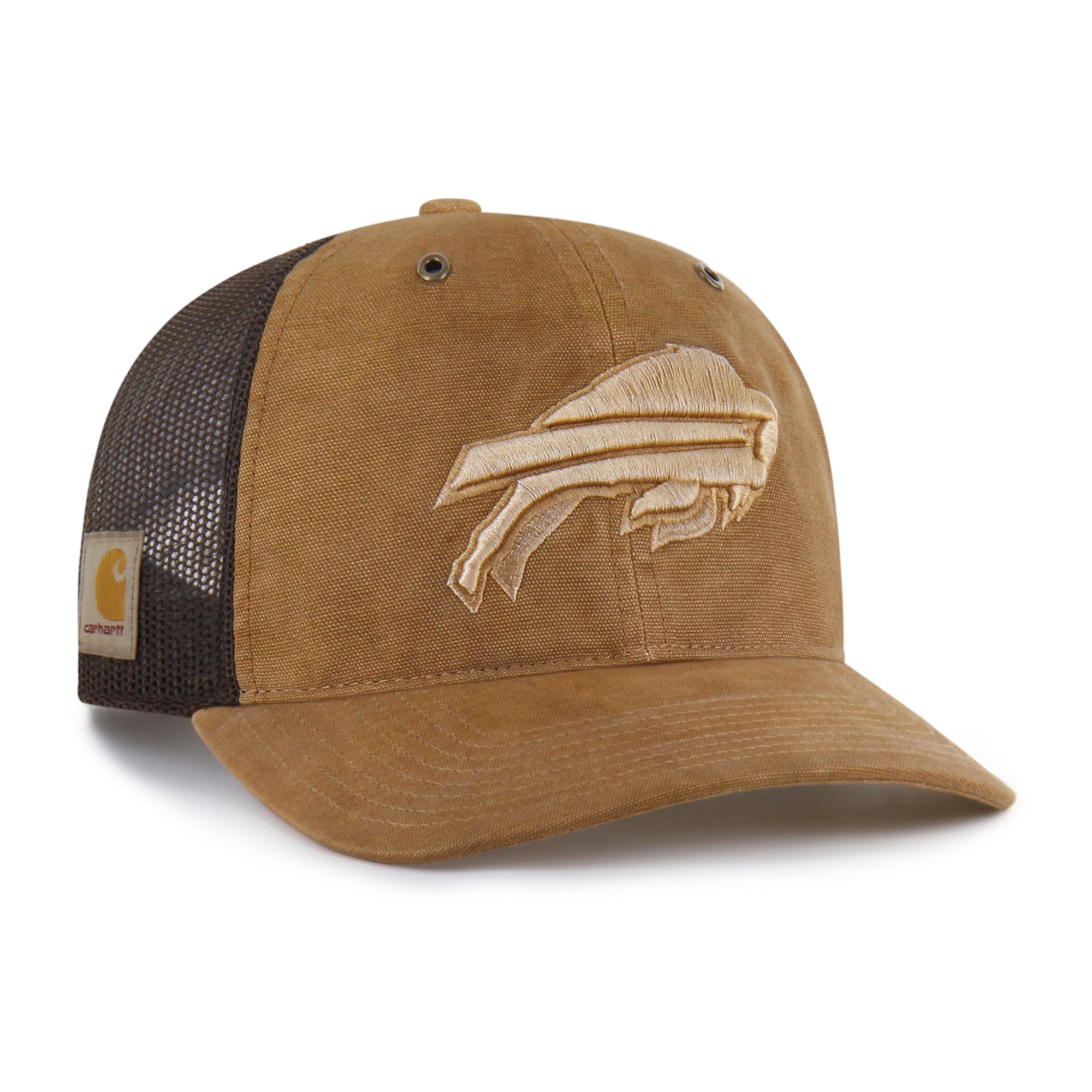 BUFFALO BILLS CARHARTT DYED '47 TRUCKER RF RELAXED FIT