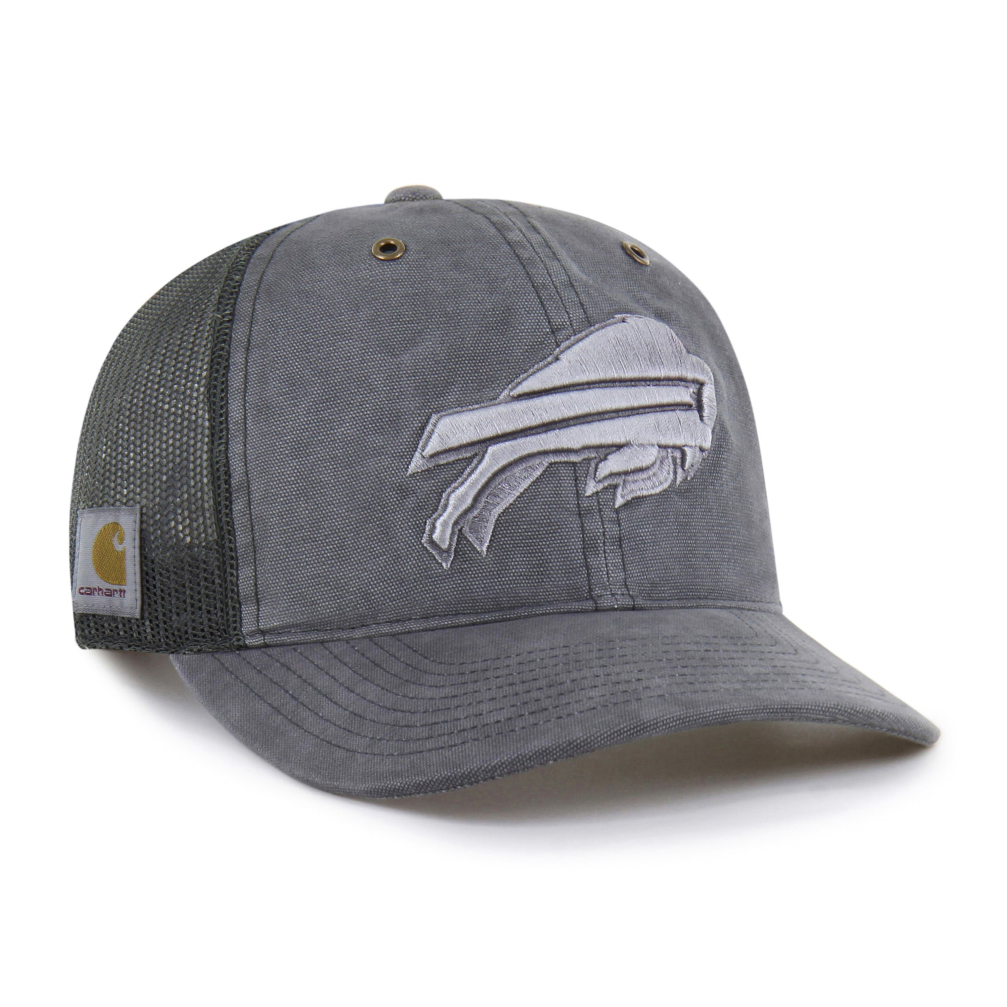 BUFFALO BILLS CARHARTT DYED '47 TRUCKER RF RELAXED FIT