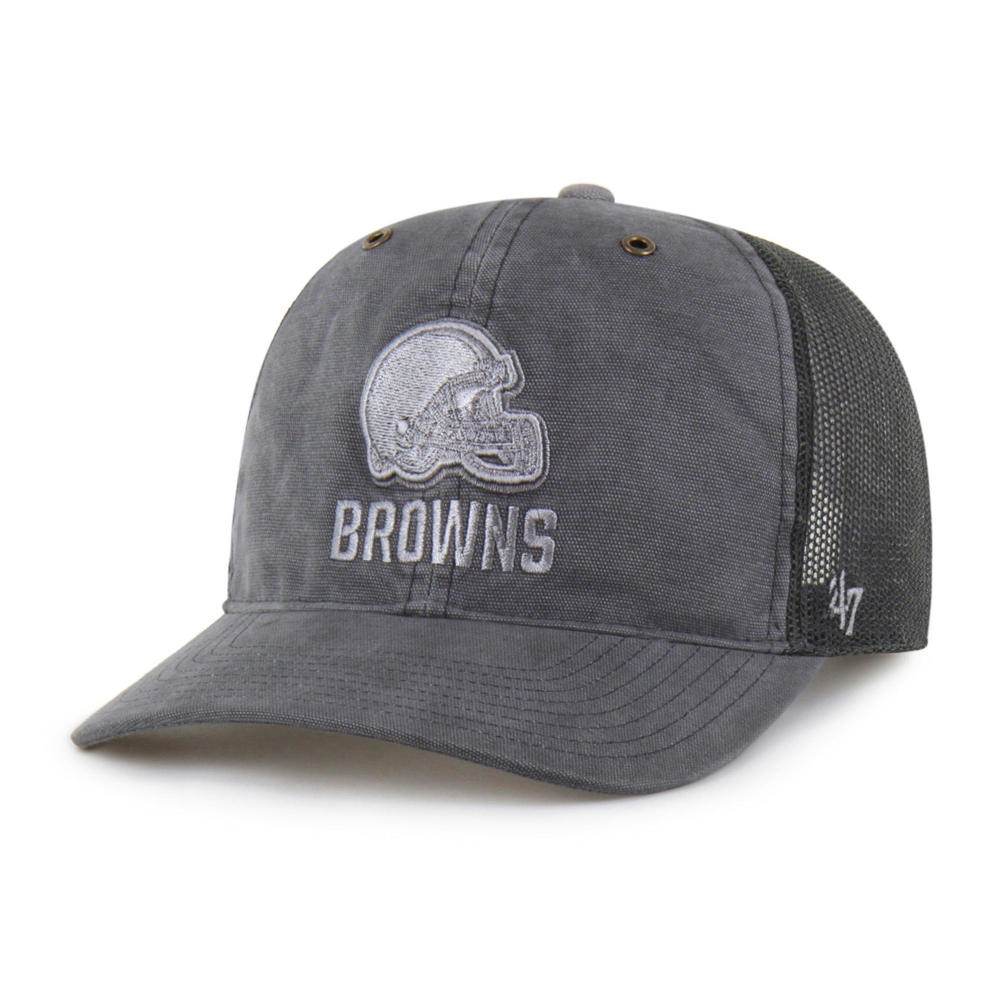 CLEVELAND BROWNS CARHARTT DYED '47 TRUCKER RF RELAXED FIT