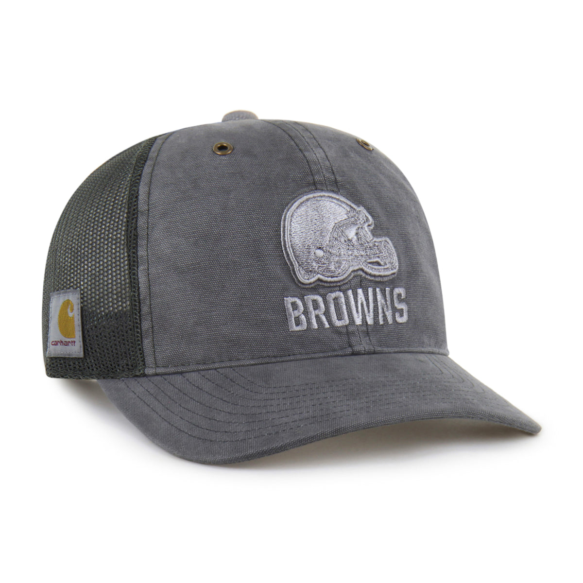 CLEVELAND BROWNS CARHARTT DYED '47 TRUCKER RF RELAXED FIT