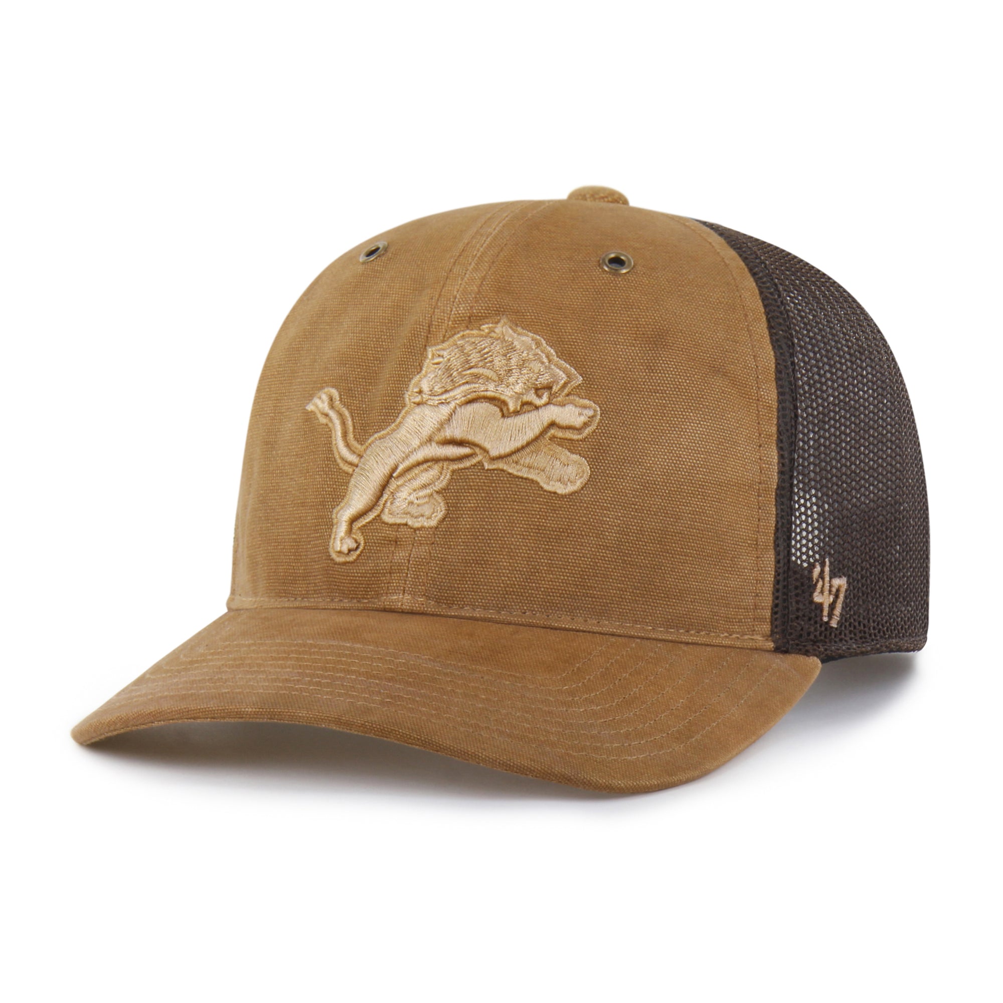 DETROIT LIONS CARHARTT DYED '47 TRUCKER RF RELAXED FIT