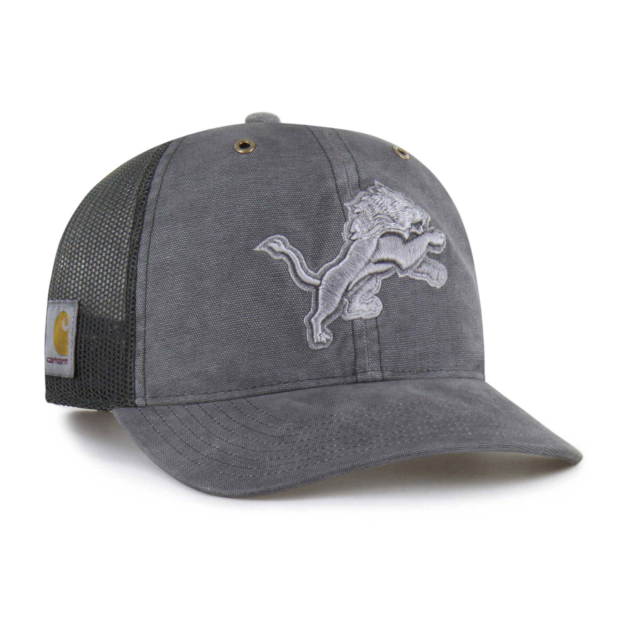 DETROIT LIONS CARHARTT DYED '47 TRUCKER RF RELAXED FIT