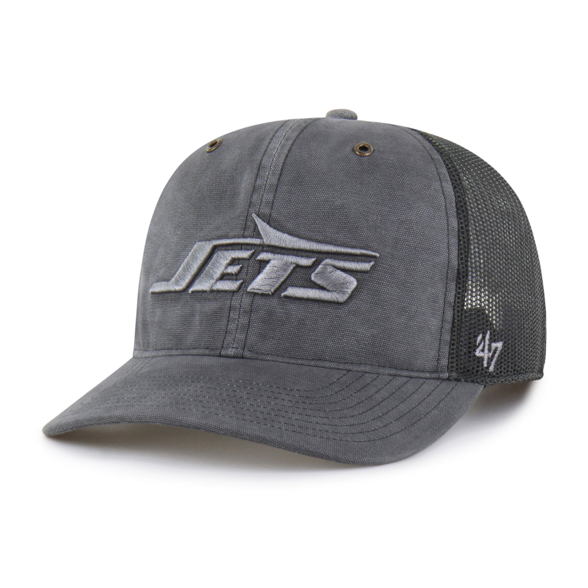 NEW YORK JETS CARHARTT DYED '47 TRUCKER RF RELAXED FIT