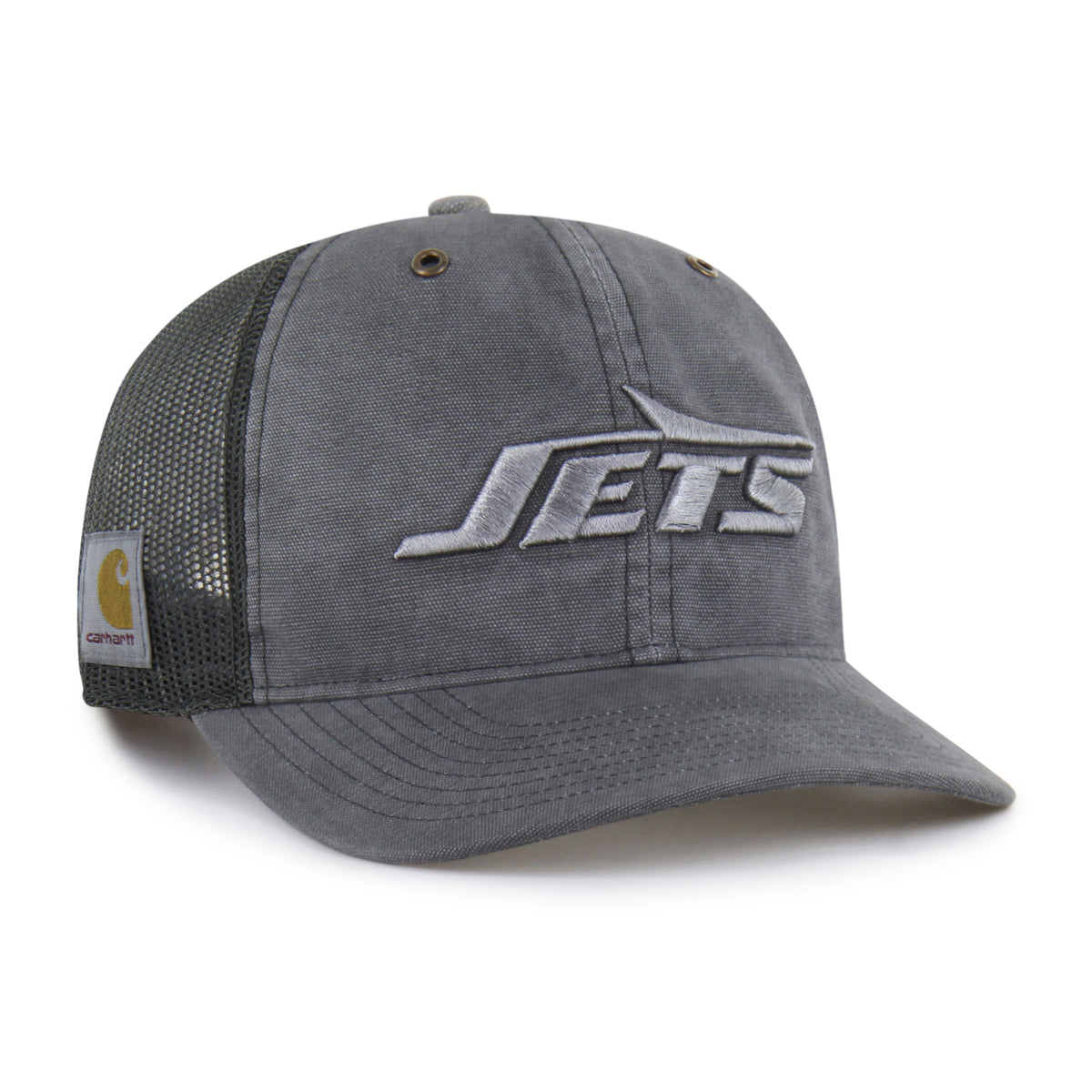 NEW YORK JETS CARHARTT DYED '47 TRUCKER RF RELAXED FIT