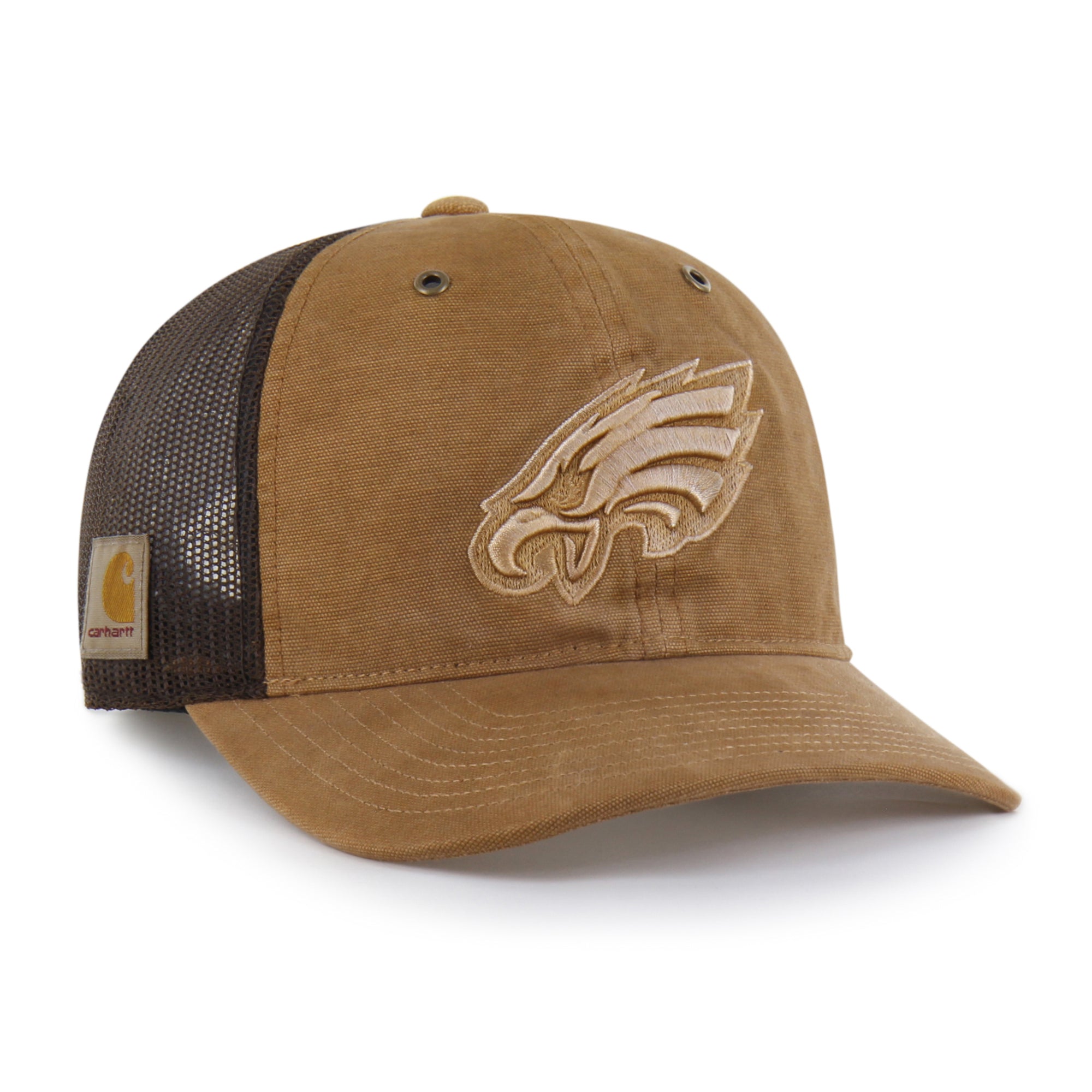 PHILADELPHIA EAGLES CARHARTT DYED '47 TRUCKER RF RELAXED FIT