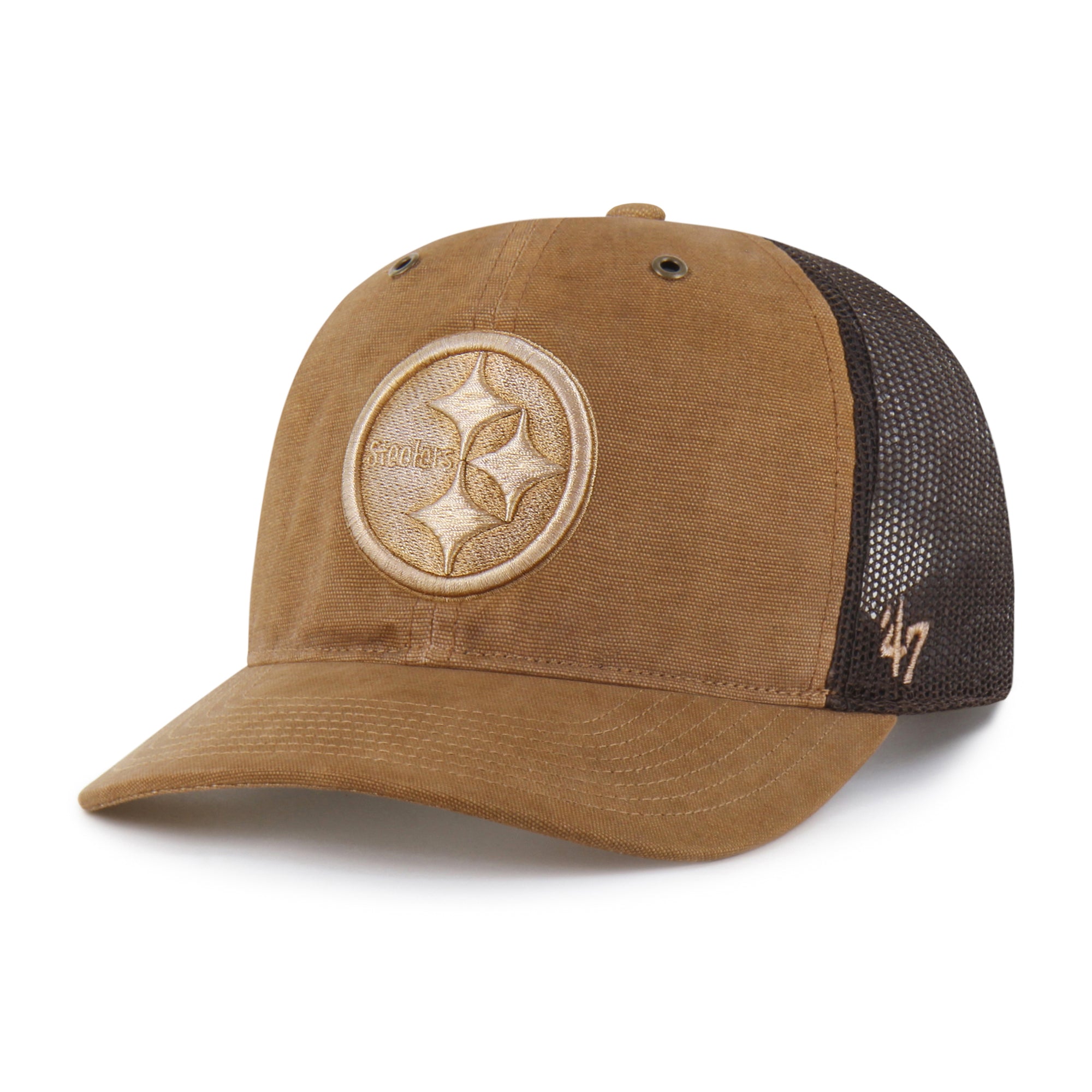 PITTSBURGH STEELERS CARHARTT DYED '47 TRUCKER RF RELAXED FIT