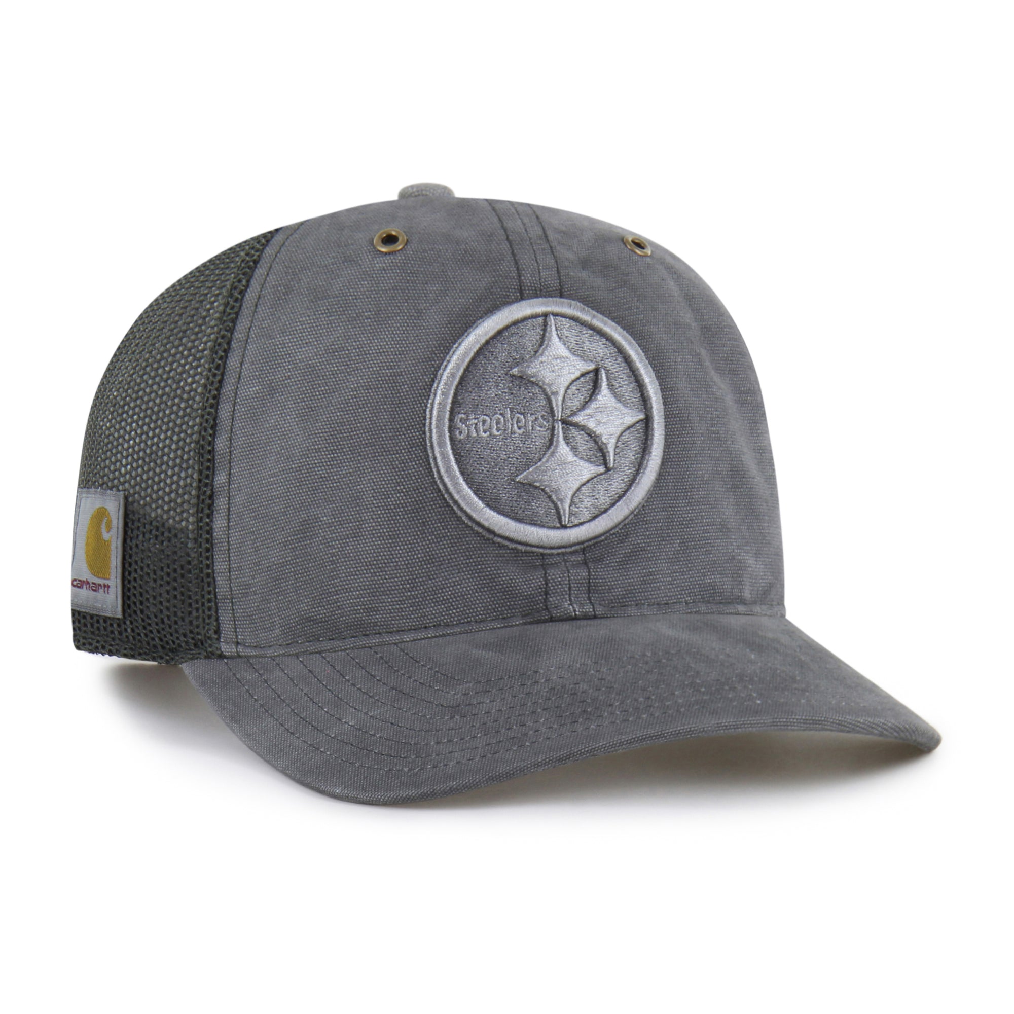 PITTSBURGH STEELERS CARHARTT DYED '47 TRUCKER RF RELAXED FIT