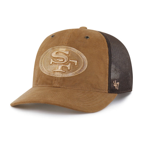 SAN FRANCISCO 49ERS CARHARTT DYED '47 TRUCKER RF RELAXED FIT