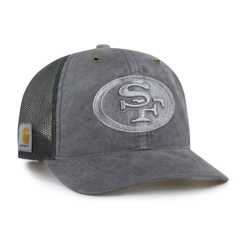 SAN FRANCISCO 49ERS CARHARTT DYED '47 TRUCKER RF RELAXED FIT