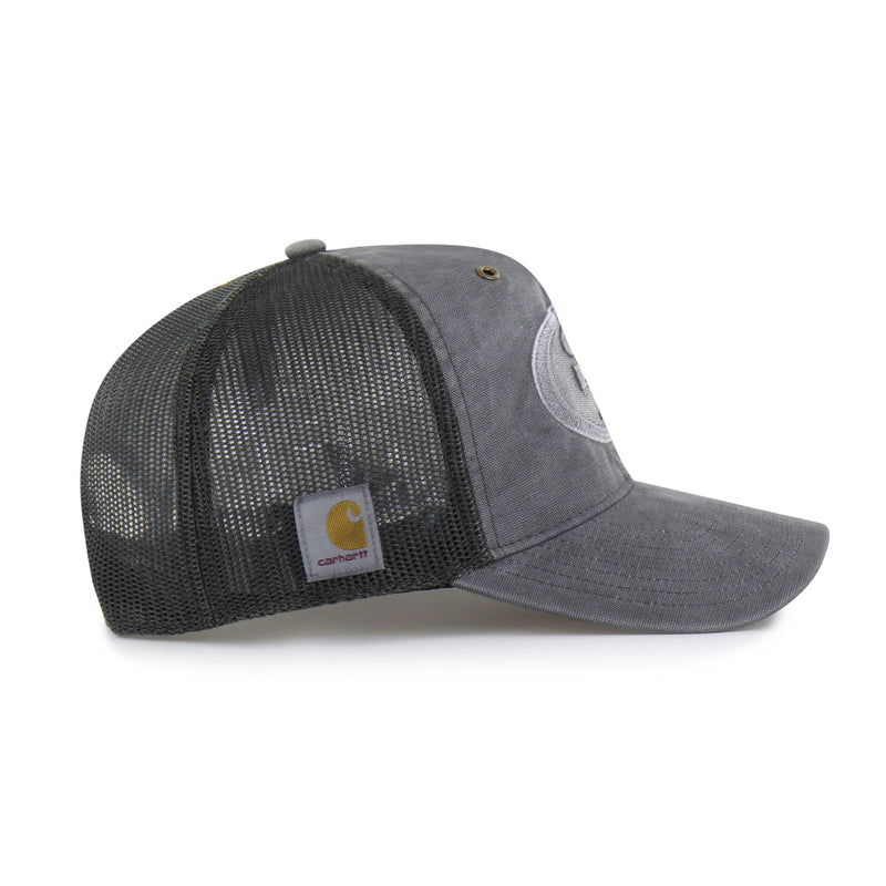SAN FRANCISCO 49ERS CARHARTT DYED '47 TRUCKER RF RELAXED FIT