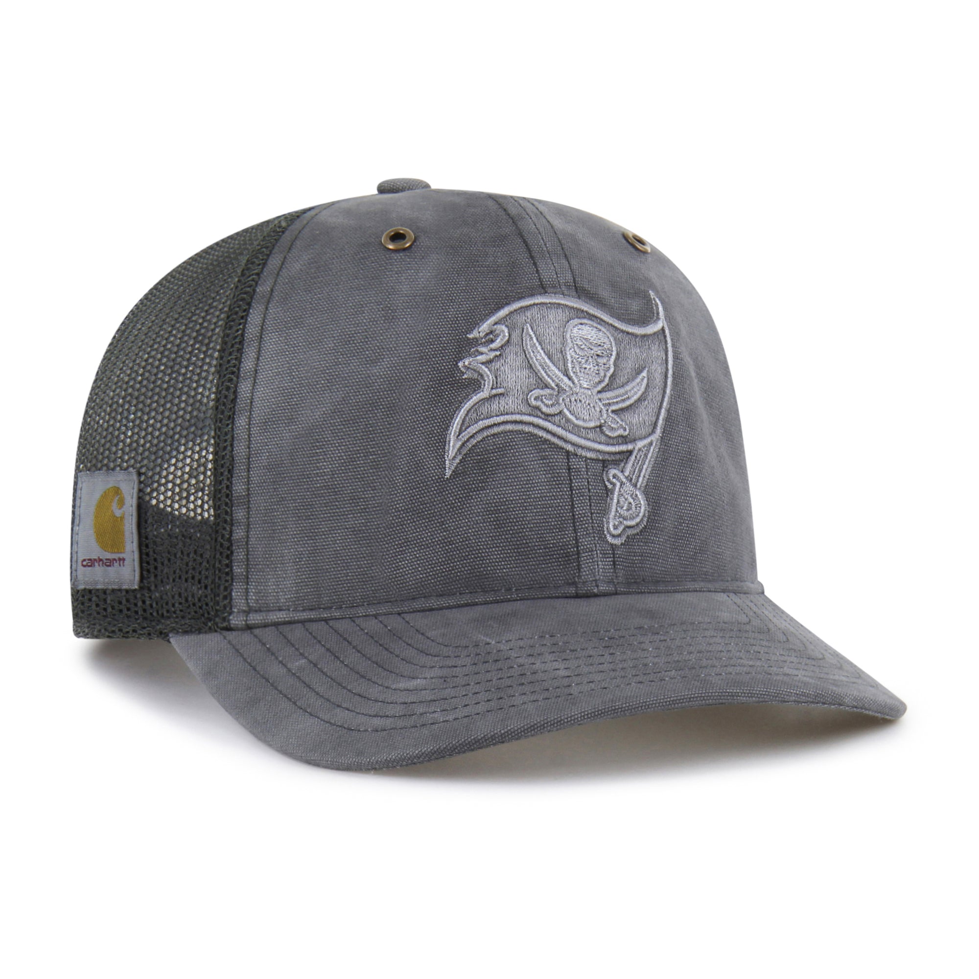 TAMPA BAY BUCCANEERS CARHARTT DYED '47 TRUCKER RF RELAXED FIT