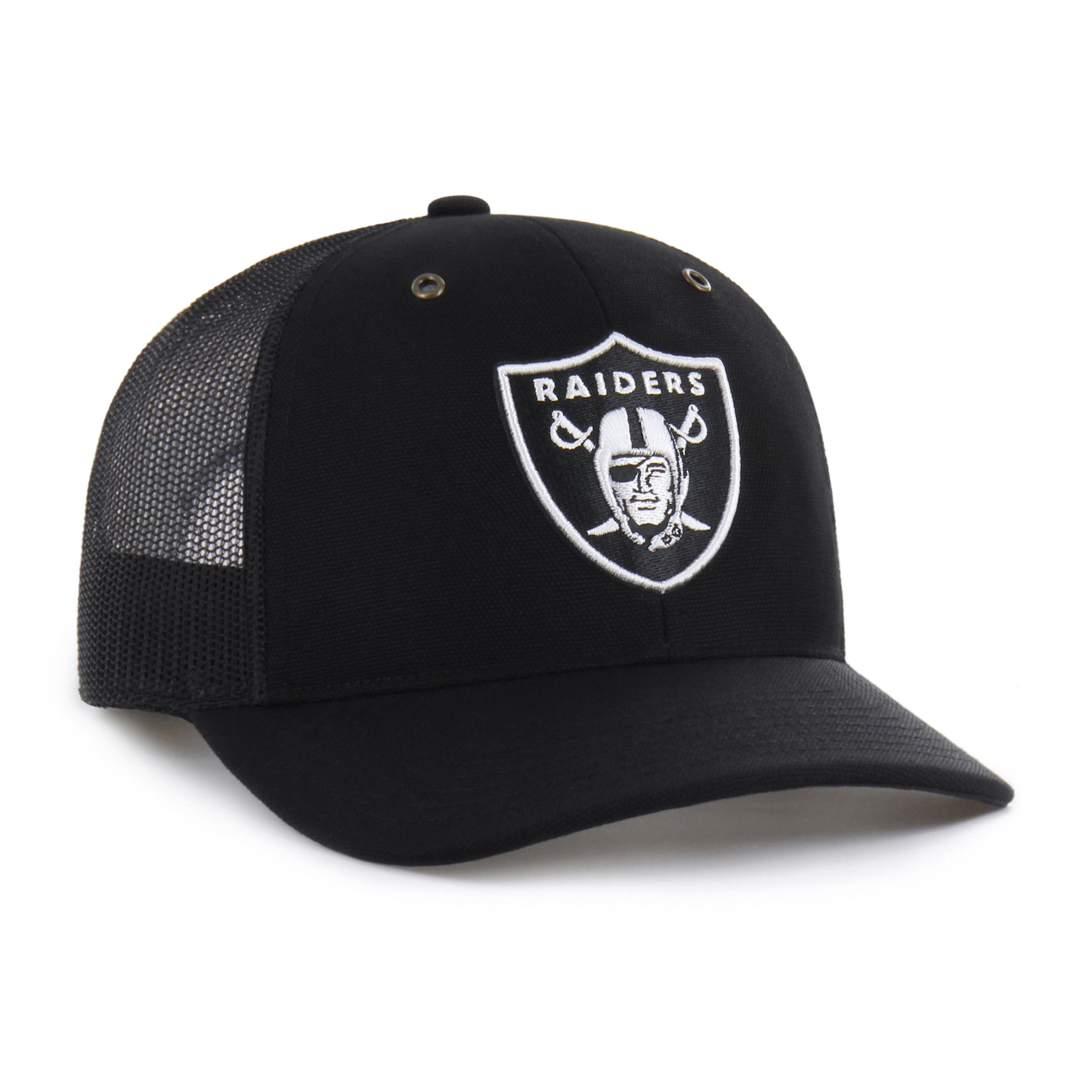 LAS VEGAS RAIDERS CARHARTT '47 TRUCKER RF RELAXED FIT - Black
