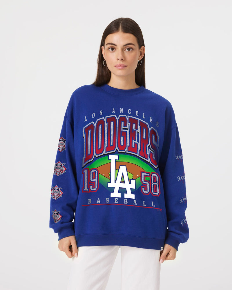 LOS ANGELES DODGERS GO BIG '47 OVERSIZED CREW WOMENS