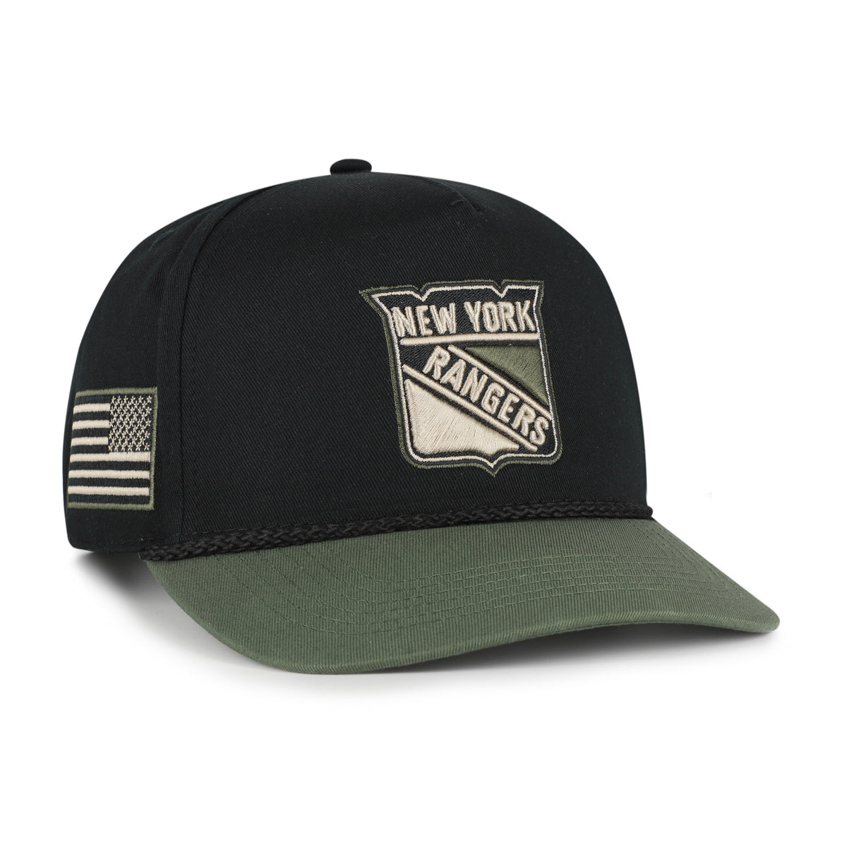 NEW YORK RANGERS KHAKI ACCENTS '47 HITCH