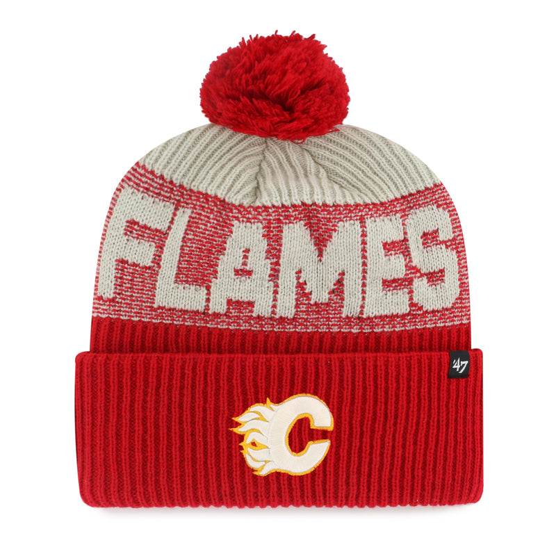 CALGARY FLAMES BONE CHILL '47 CUFF KNIT