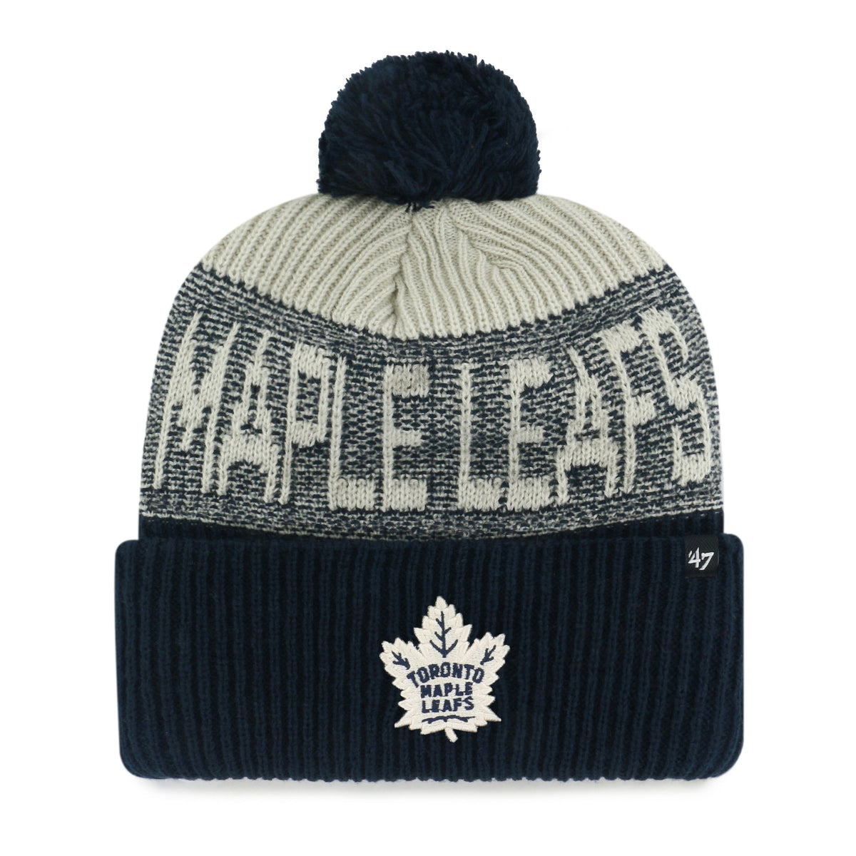 TORONTO MAPLE LEAFS BONE CHILL '47 CUFF KNIT