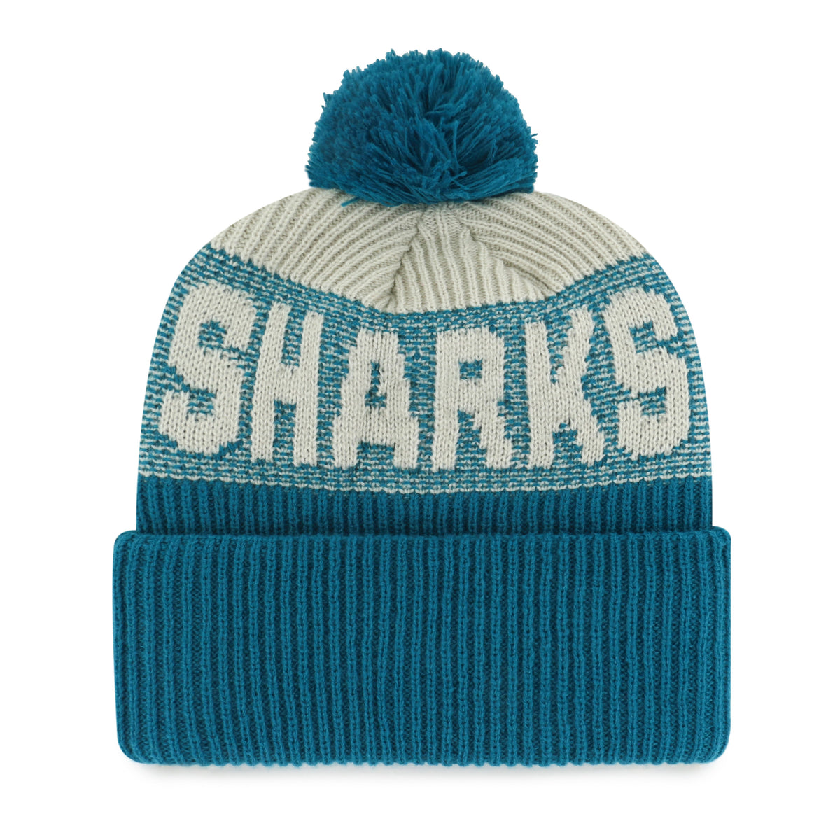 SAN JOSE SHARKS BONE CHILL '47 CUFF KNIT
