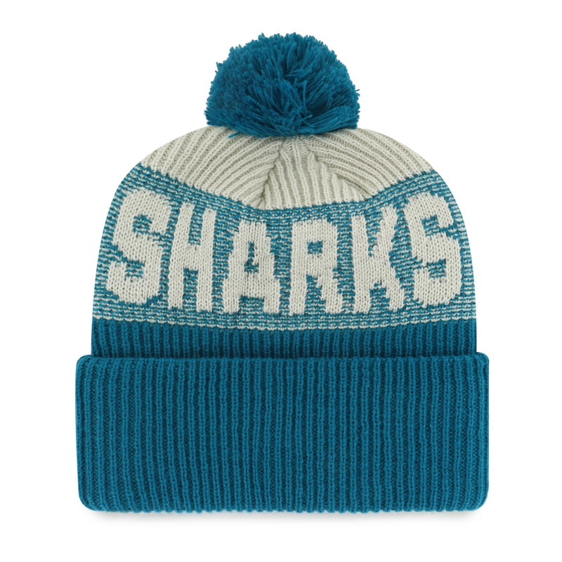 SAN JOSE SHARKS BONE CHILL '47 CUFF KNIT