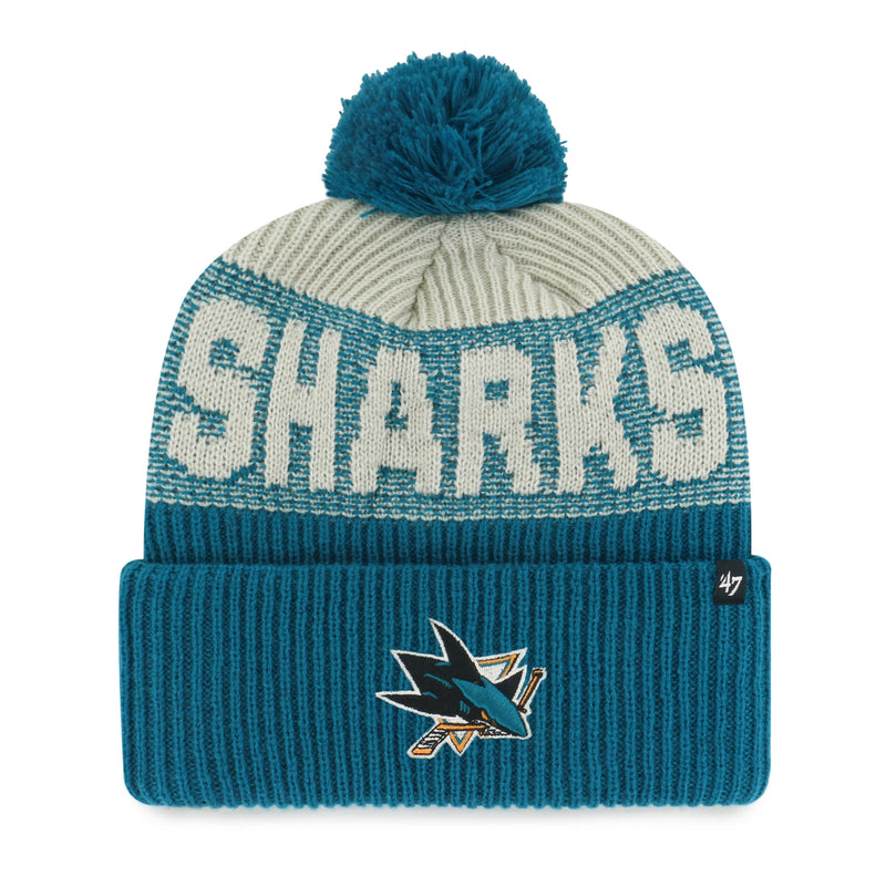 SAN JOSE SHARKS BONE CHILL '47 CUFF KNIT