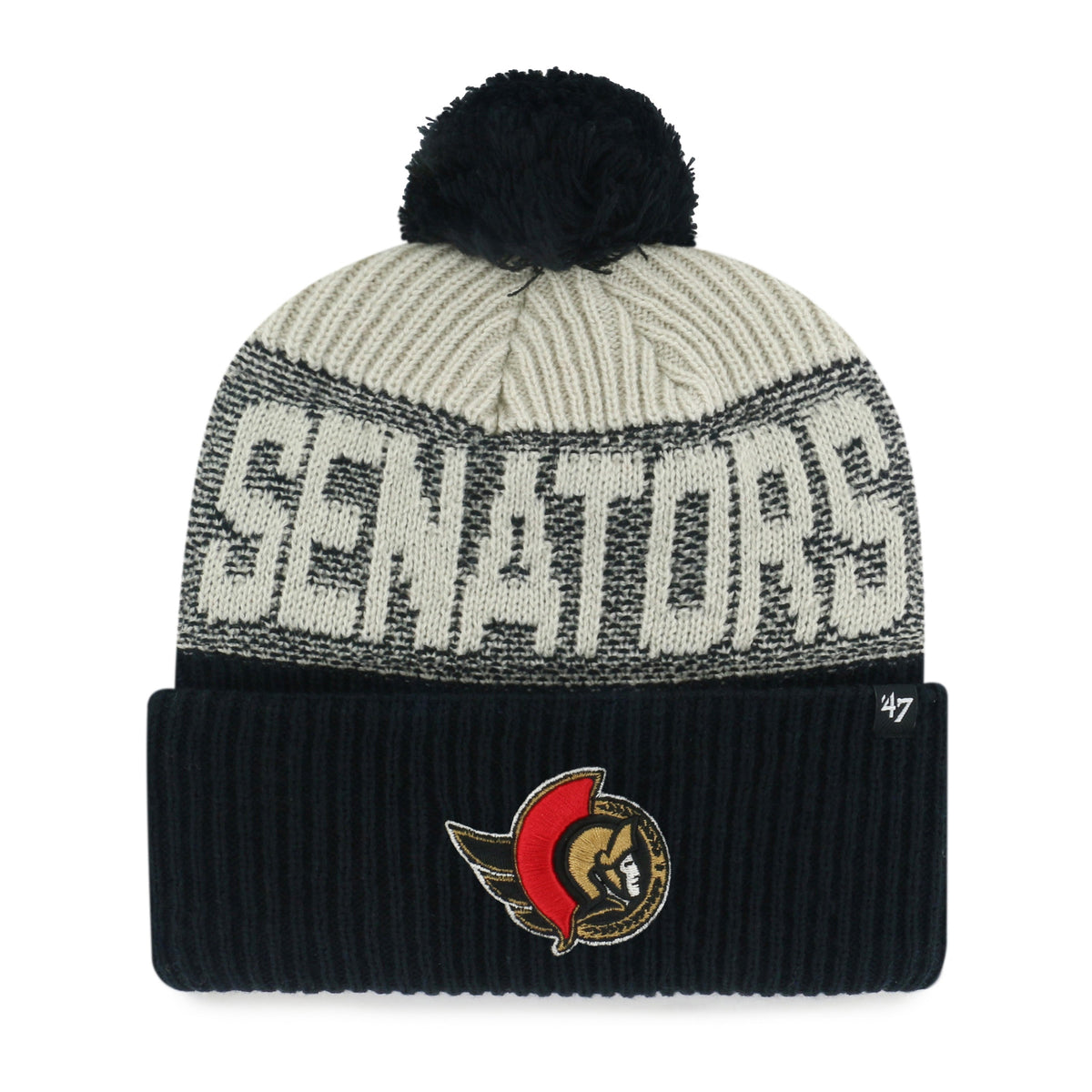 OTTAWA SENATORS BONE CHILL '47 CUFF KNIT