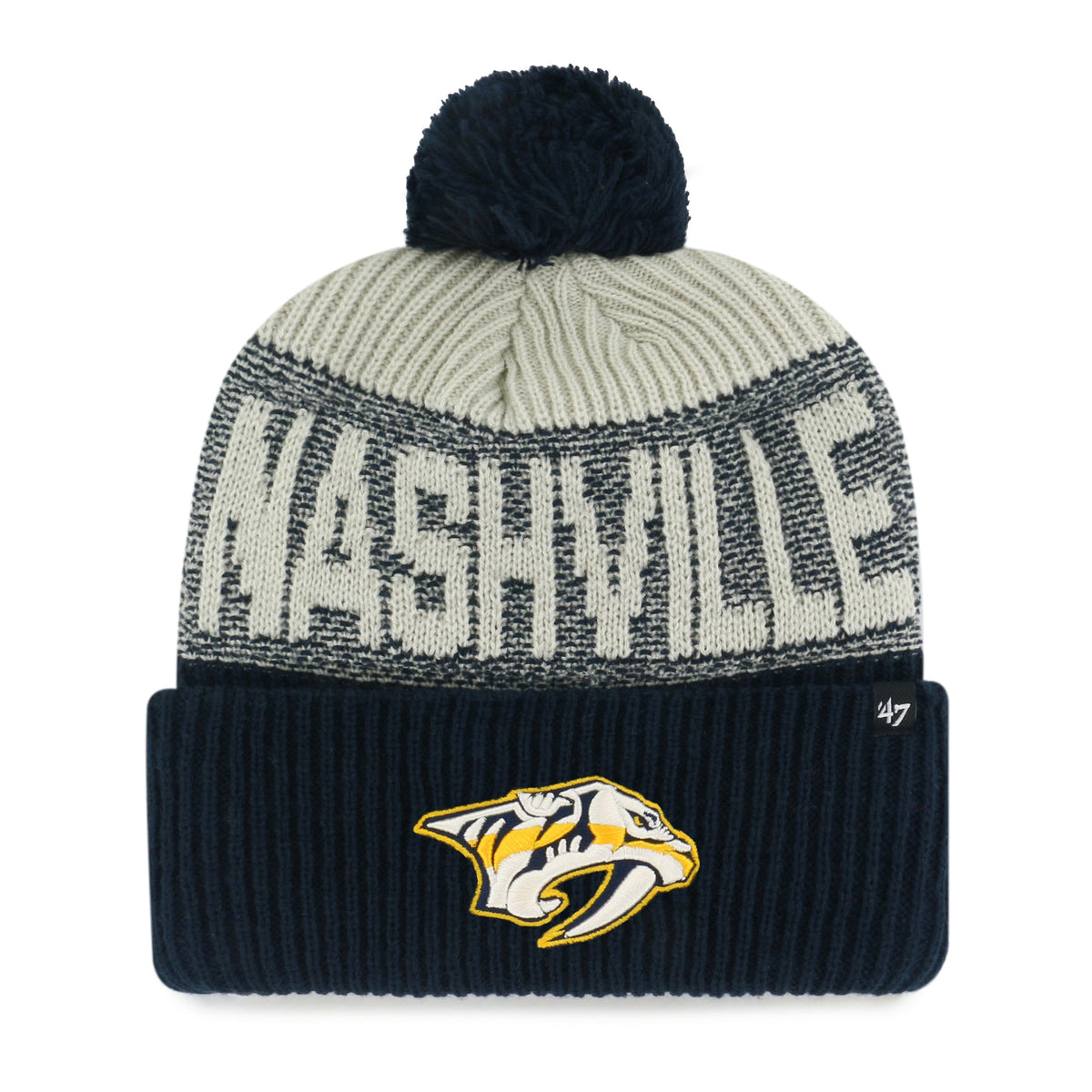 NASHVILLE PREDATORS BONE CHILL '47 CUFF KNIT