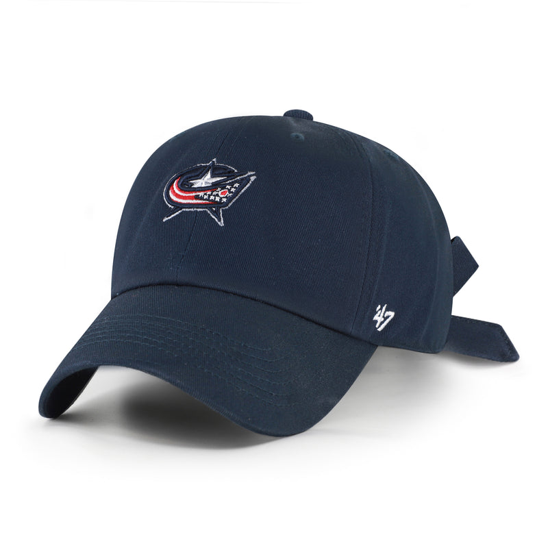 COLUMBUS BLUE JACKETS BOW BACK '47 CLEAN UP