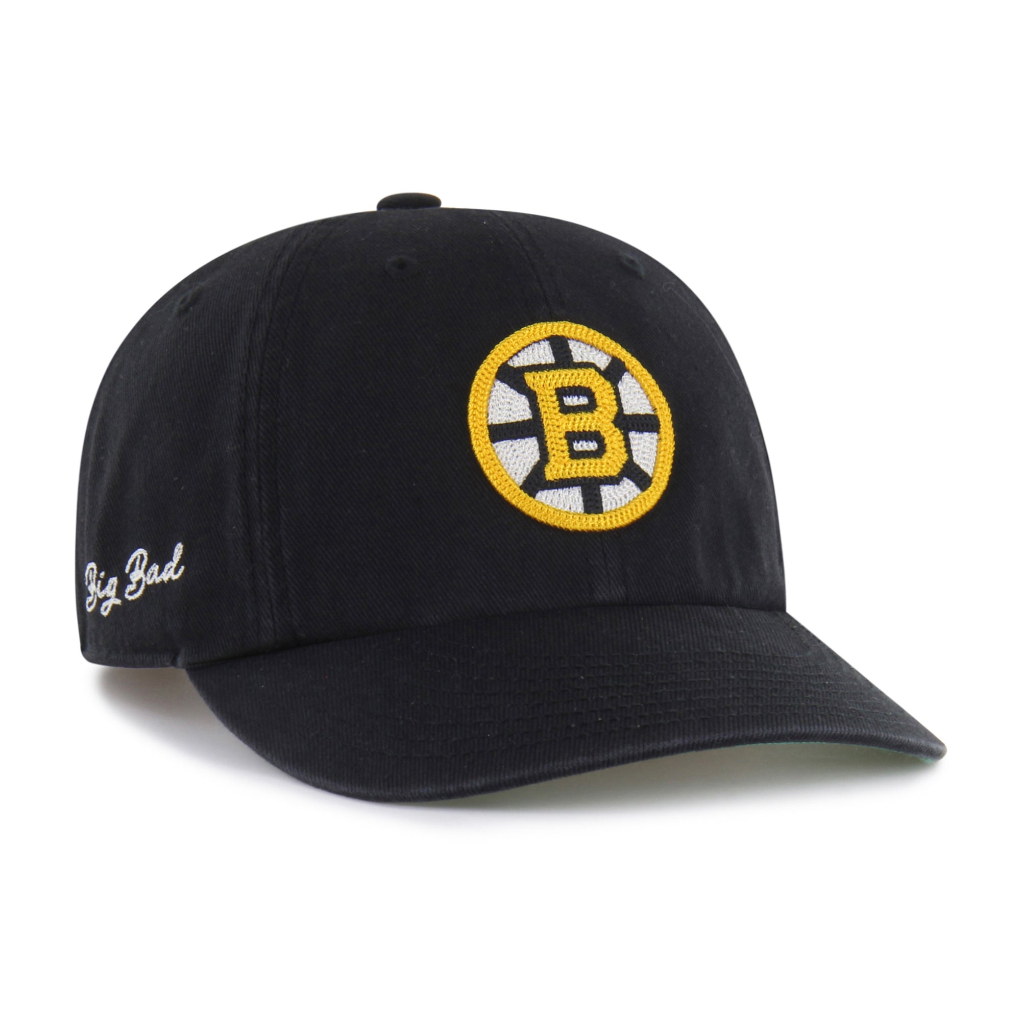 BOSTON BRUINS CHAIN SIDE STITCH '47 CLEAN UP ROUND VISOR