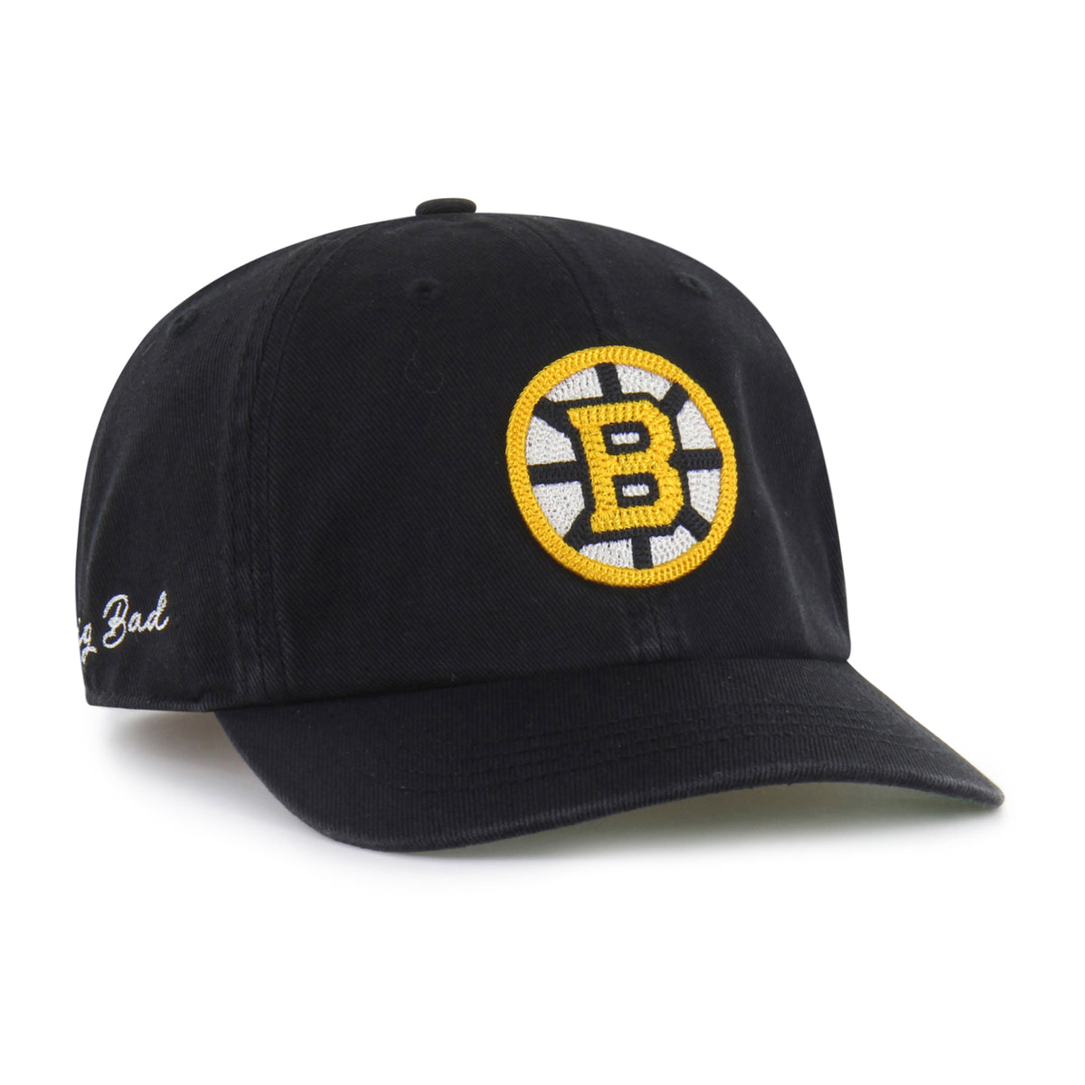 BOSTON BRUINS CHAIN SIDE STITCH '47 CLEAN UP SHORT VISOR