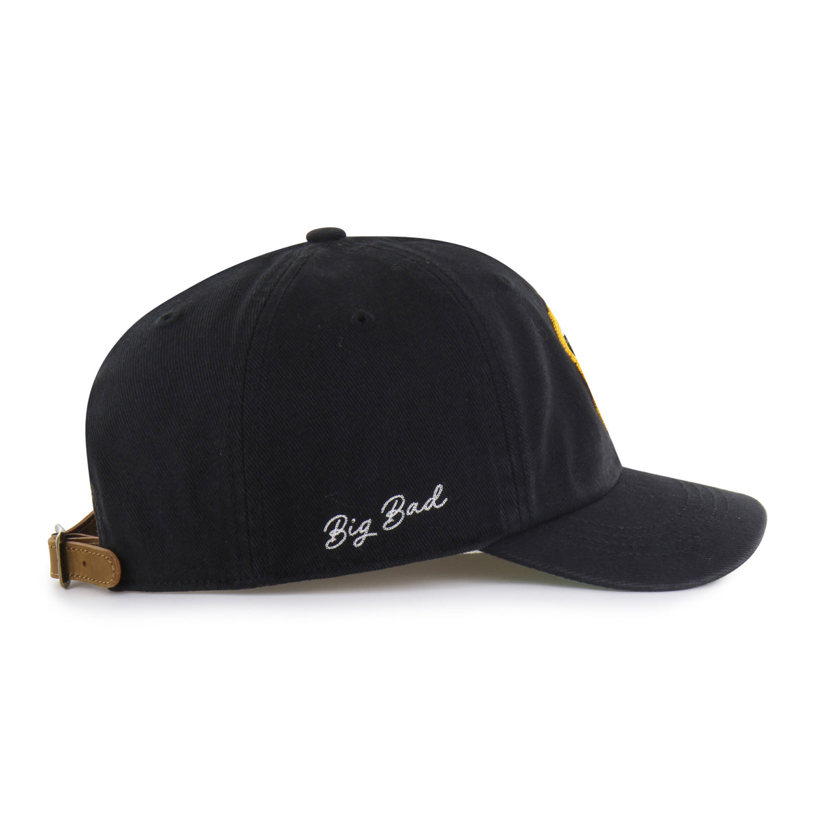 BOSTON BRUINS CHAIN SIDE STITCH '47 CLEAN UP SHORT VISOR