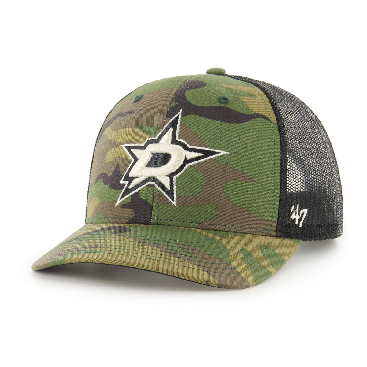 DALLAS STARS CAMO '47 TRUCKER