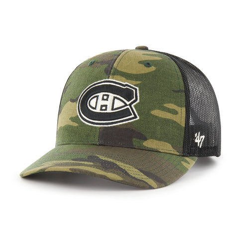 MONTREAL CANADIENS CAMO '47 TRUCKER