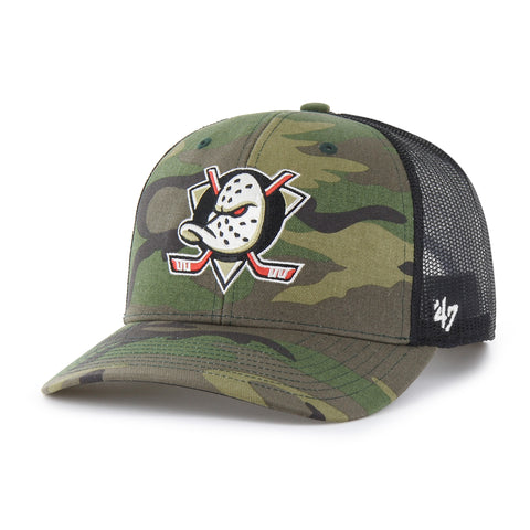 ANAHEIM DUCKS CAMO '47 TRUCKER