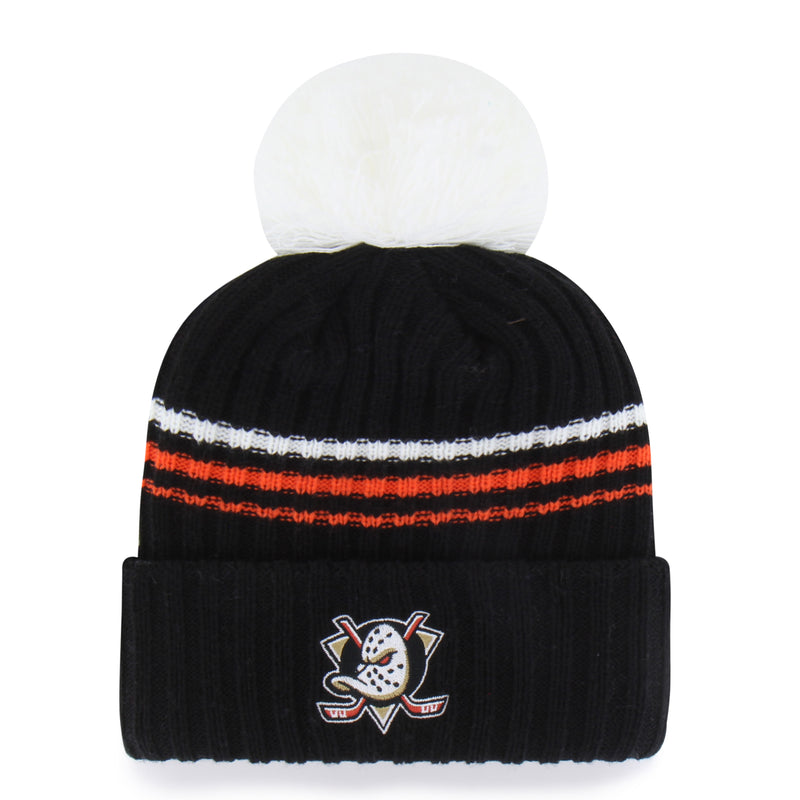 ANAHEIM DUCKS FUZZY SCRIPT '47 CUFF KNIT