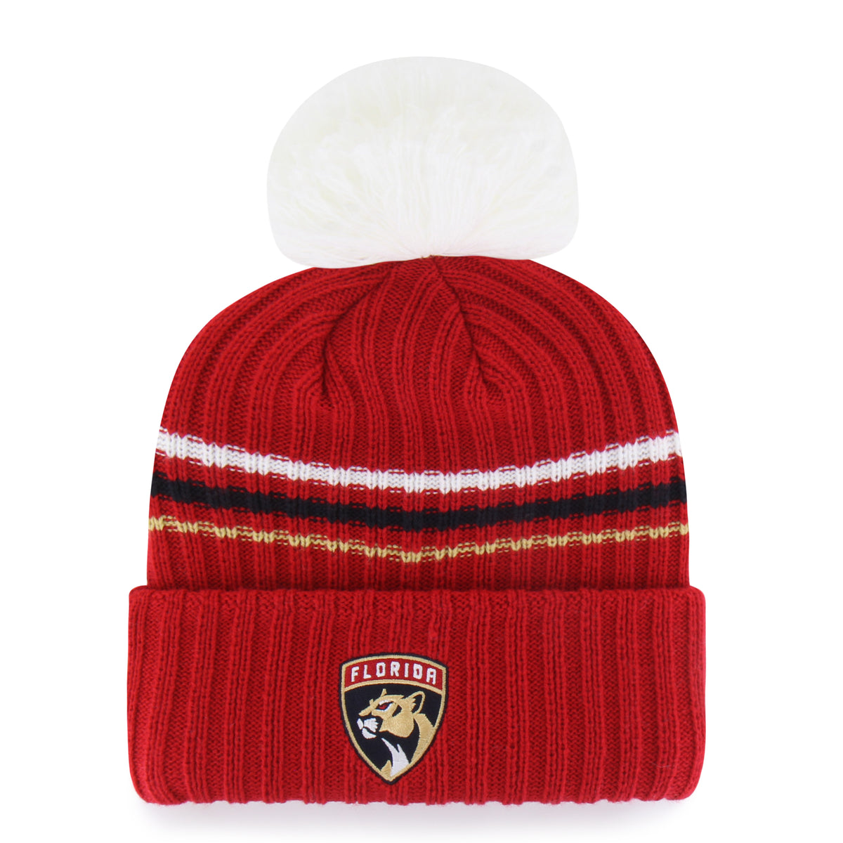 FLORIDA PANTHERS FUZZY SCRIPT '47 CUFF KNIT