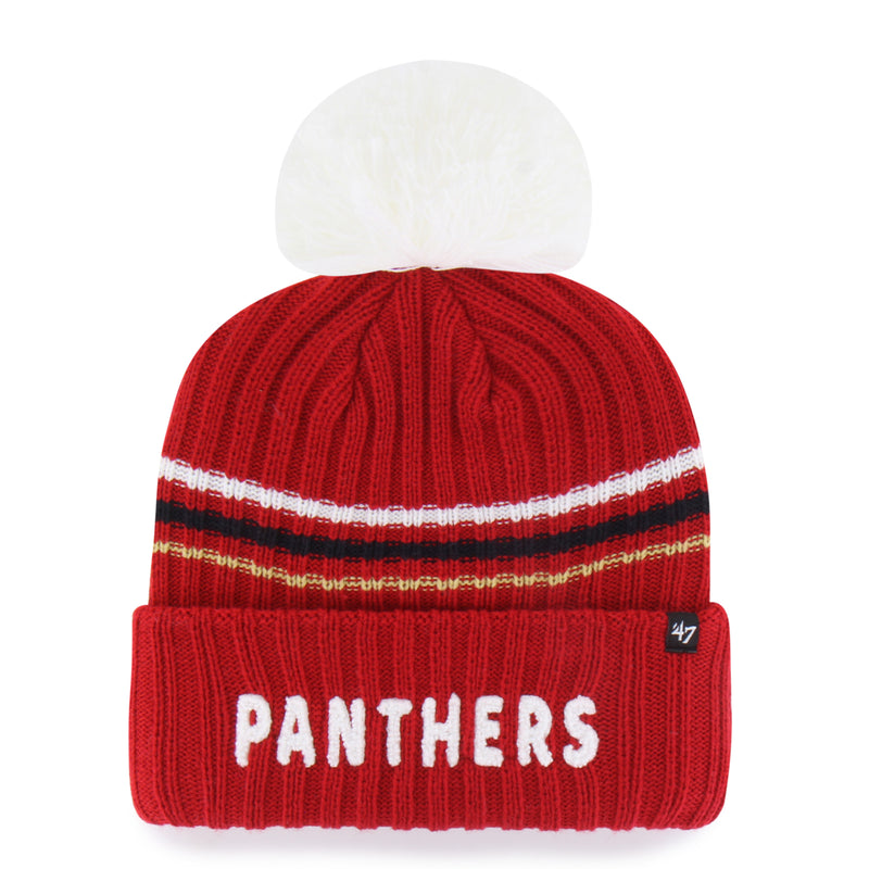 FLORIDA PANTHERS FUZZY SCRIPT '47 CUFF KNIT