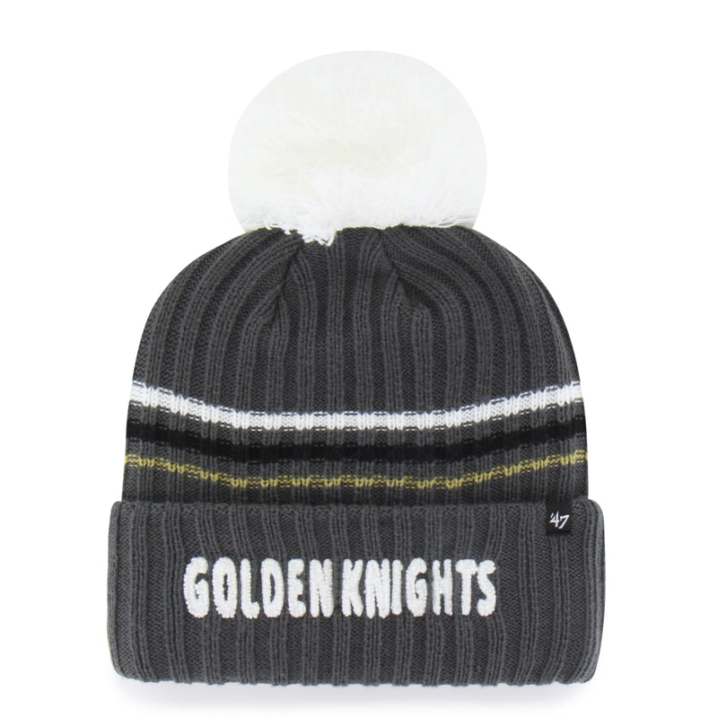 VEGAS GOLDEN KNIGHTS FUZZY SCRIPT '47 CUFF KNIT