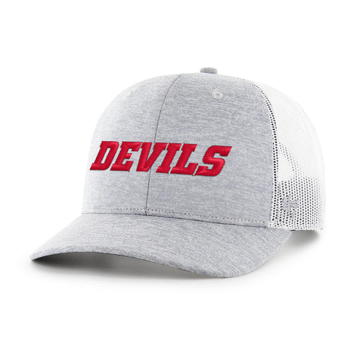 NEW JERSEY DEVILS HARRINGTON SCRIPT '47 TRUCKER