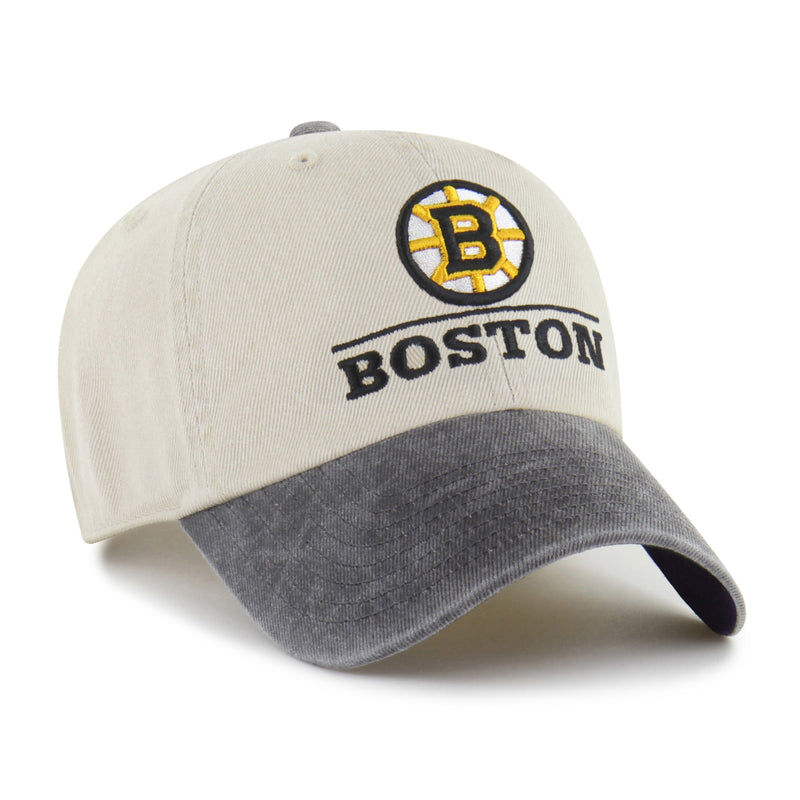BOSTON BRUINS LOGO LINE TWO TONE '47 CLEAN UP