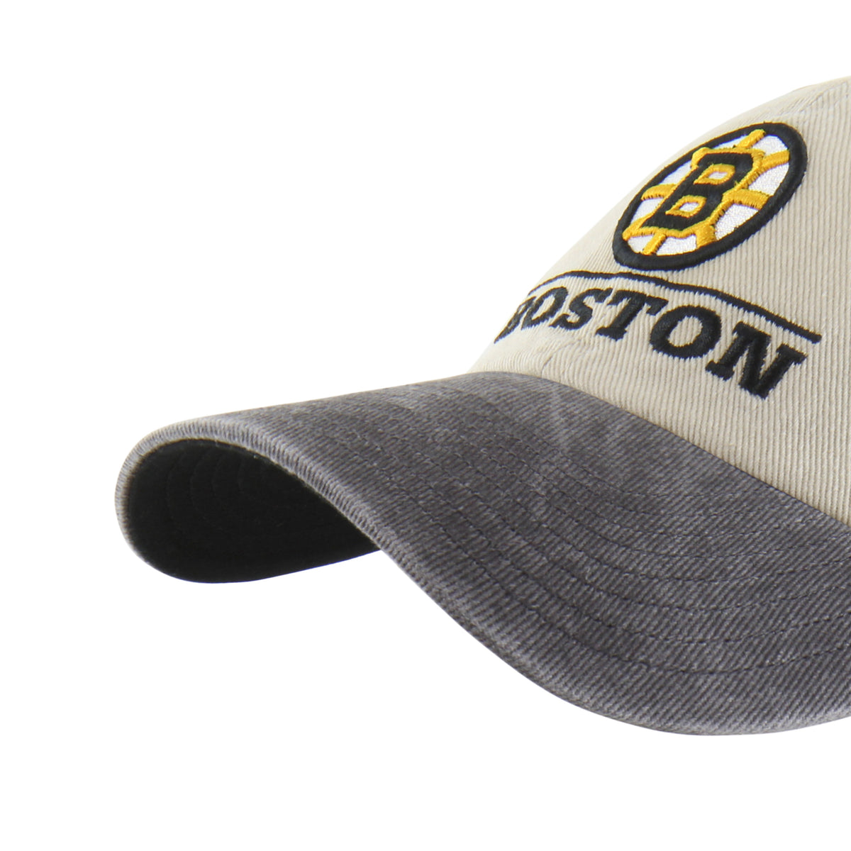 BOSTON BRUINS LOGO LINE TWO TONE '47 CLEAN UP