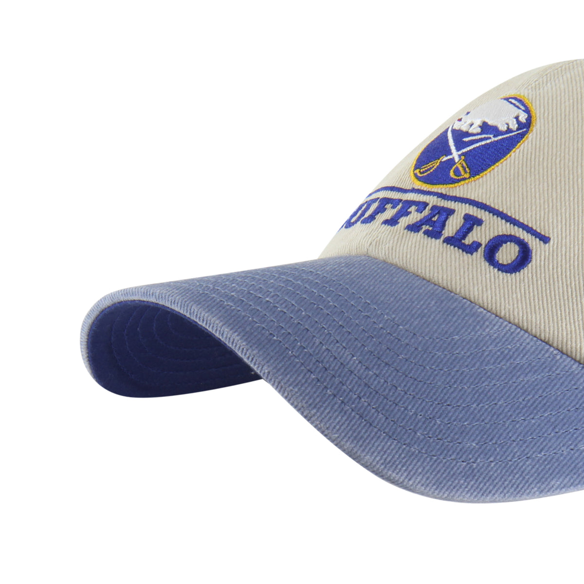 BUFFALO SABRES LOGO LINE TWO TONE '47 CLEAN UP