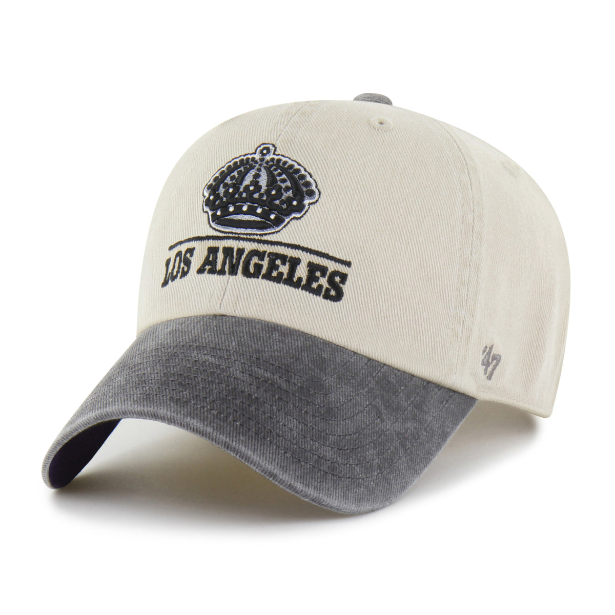 LOS ANGELES KINGS LOGO LINE TWO TONE '47 CLEAN UP