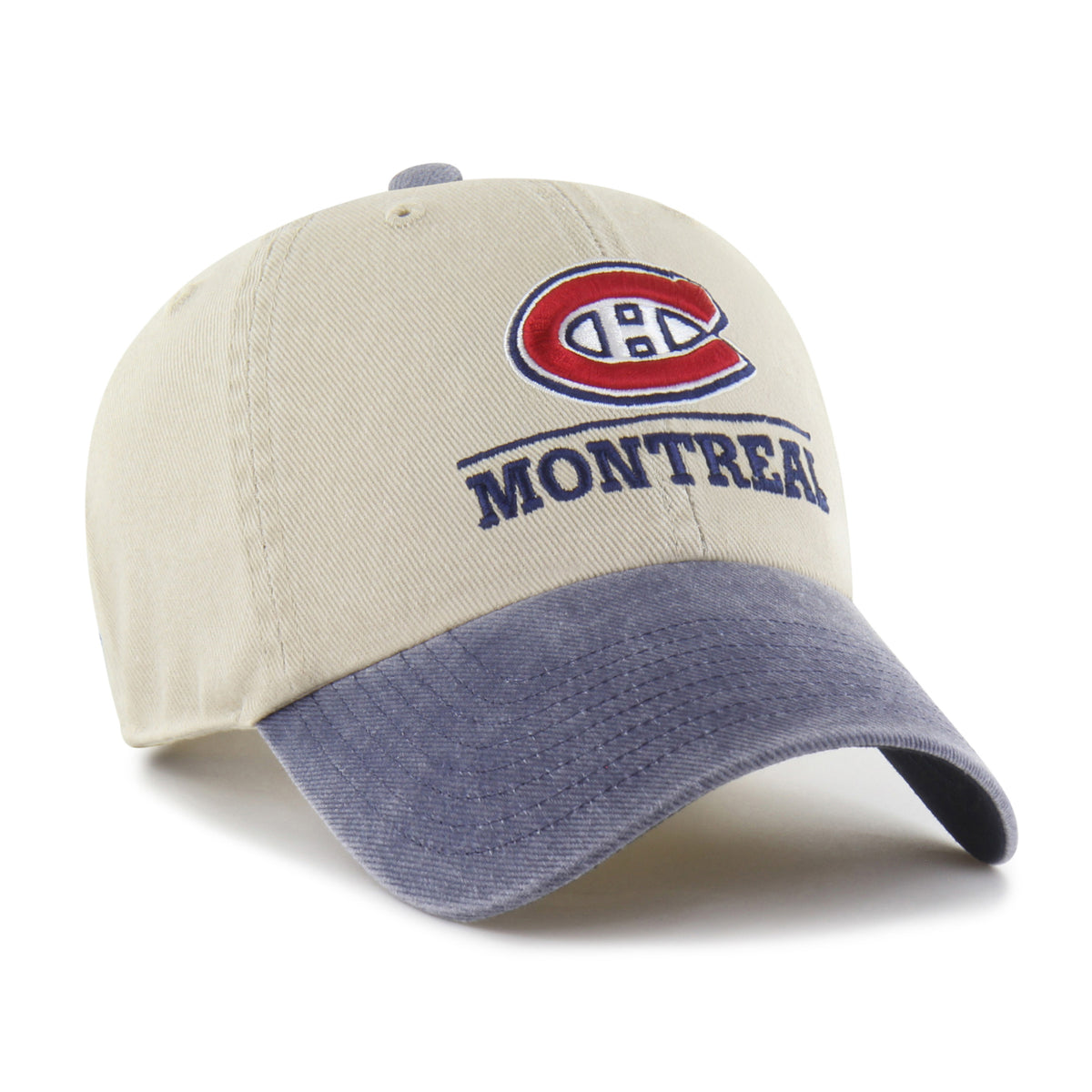 MONTREAL CANADIENS LOGO LINE TWO TONE '47 CLEAN UP