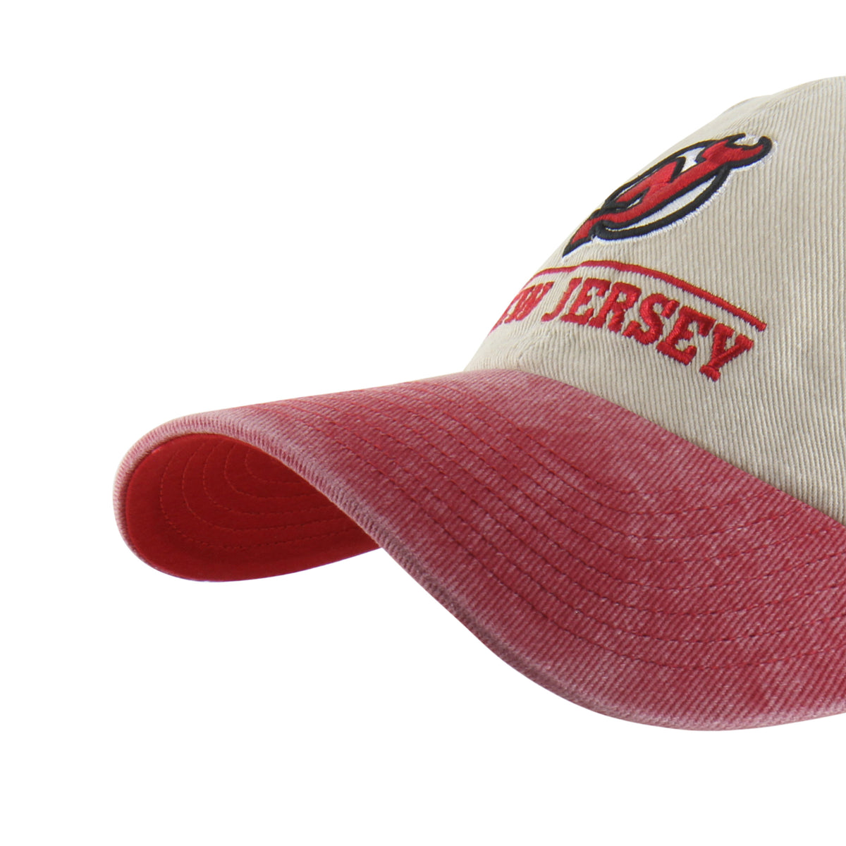 NEW JERSEY DEVILS LOGO LINE TWO TONE '47 CLEAN UP