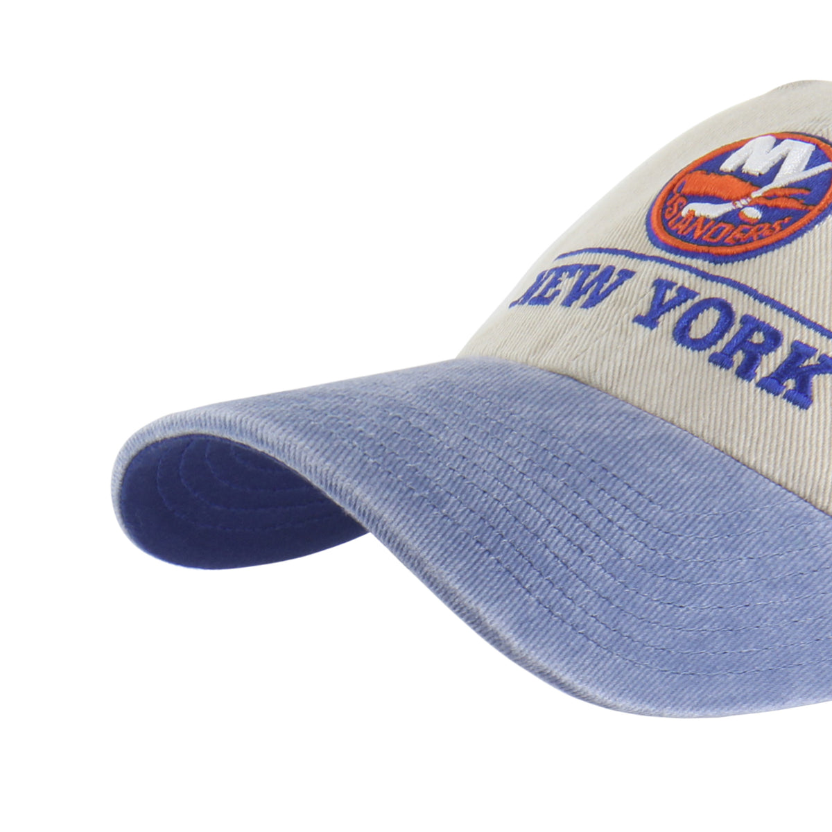 NEW YORK ISLANDERS LOGO LINE TWO TONE '47 CLEAN UP