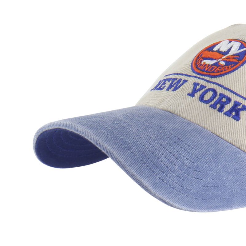 NEW YORK ISLANDERS LOGO LINE TWO TONE '47 CLEAN UP